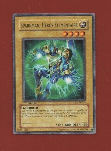 Konami sparkman - yu-gi-oh!,