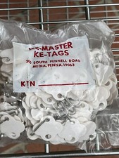 KE-MASTER II KM-3G DUP TAGS - KEY TAGS CONFEZIONE DA 100 - NUOVO CON SCATOLA/NOS