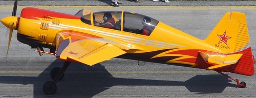 Yak 1polet acrobatico - yak-54,