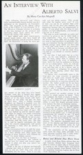 1929 Alberto Salvi foto con