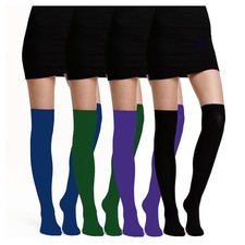 CALZE PARIGINE DA DONNA LUNGHE 12 PAIA VARI COLORI CALZA PARIGINA FS6121