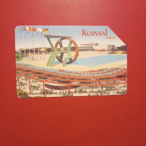 Scheda telefonica kursaal - scheda,