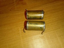 Coppia tappi vintage Vox 1962