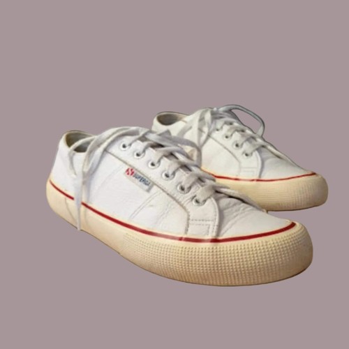 Sneakers superga pelle bianca - sneakers,