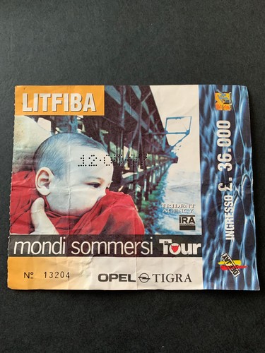 Litfiba biglietto - litfiba-,