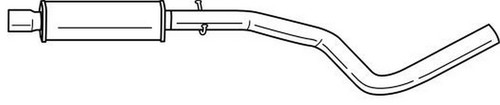 115 silenziatore centrale - 115,