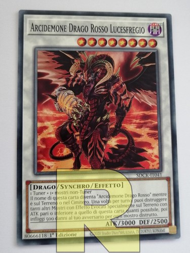 Arcidemone drago rosso - arcidemone,