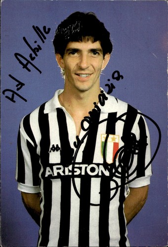 Foto autografata calciatore