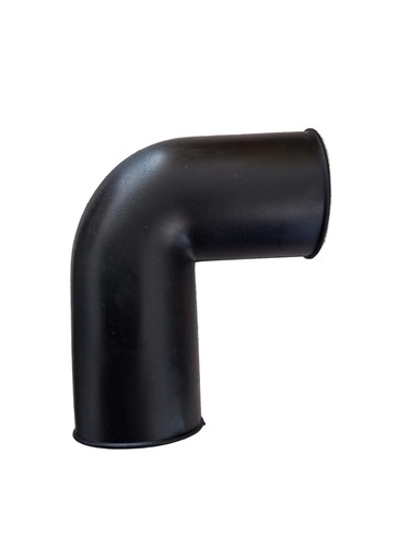Manicotto curvo gomma - in, per