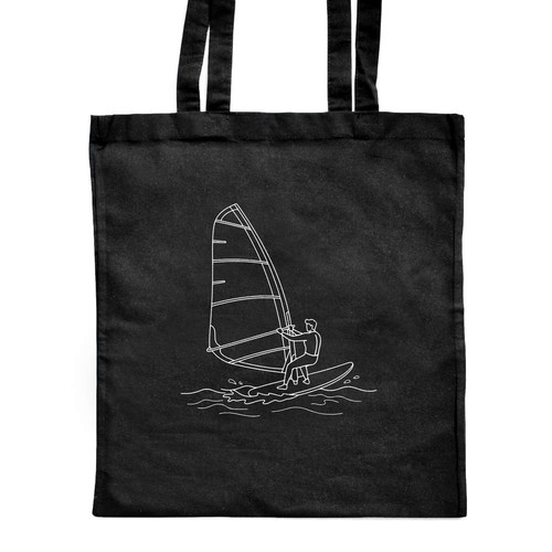 Borsa shopper nera classica