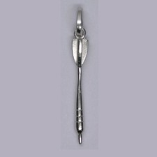 Silver point ciondolo freccia - silver,