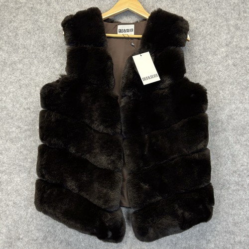 Gilet oro argento - gilet, pelliccia