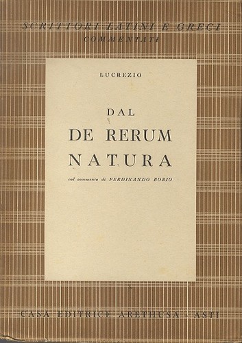 Dal rerum natura - de, natura.