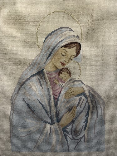 Scena religiosa madonna - religiosa,