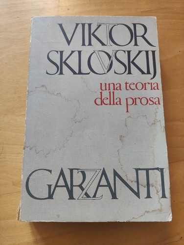Viktor sklovskij una teoria - una,