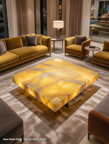 Tavolo design onice - tavolo,