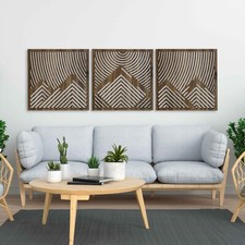 Arte da parete geometrica in