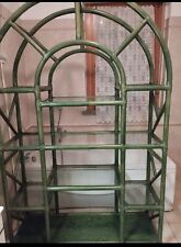 mobile soggiorno usato materiale bambù verde con ripiani in cristallo 3478394962