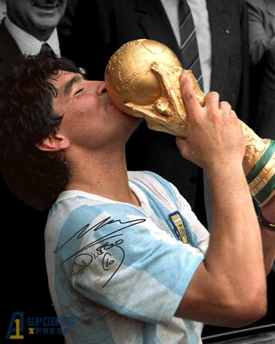 Diego maradona vincitore - diego,