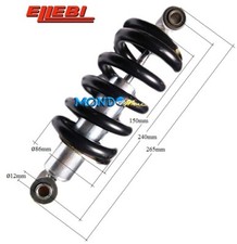 AMMORTIZZATORE MOLLA NERA "B"