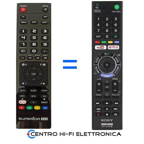 Telecomando per sony già - telecomando,