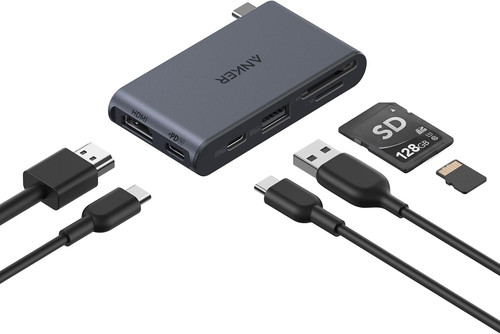 Nano hub usb compatto in - compatto,