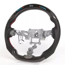 Volante racing fibra di