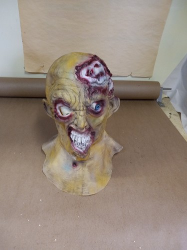 Maschera teschio zombie - , in
