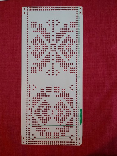Una scheda perforata - dal, set