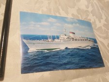 Cartolina M/N Augustus Giulio Cesare Italia Italmar   GT1718 *