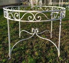 BASE SUPPORTO TAVOLO cm Ø 100 DA ESTERNO GIARDINO IN VERO FERRO BATTUTO A MANO