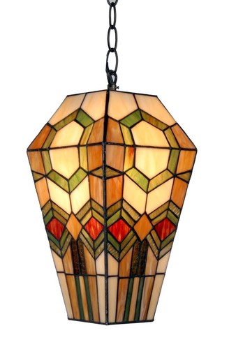 Plafoniera stile tiffany 100 - plafoniera, (100%