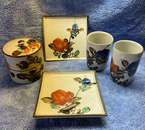 Set tè sake vintage - set,
