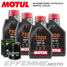 Tagliando YAMAHA FJR 1300 Abs 2006 2007 2008 (4 MOTUL 7100 10W40 + filtro olio)