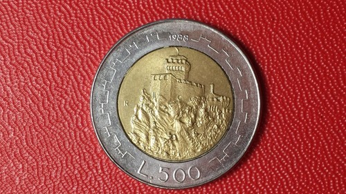 500 lire san - lire, marino