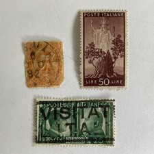 3 francobolli Italia~1879 #47