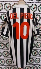 DEL PIERO JUVENTUS 1998/99 SHIRT MAGLIA CALCIO FOOTBALL SOCCER CAMISETA MAILLOT