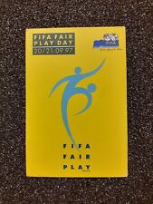CARTOLINA FIFA FAIR PLAY DAY 20-21/07/1997