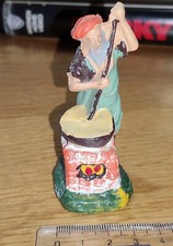 Pastore 8 cm Panificatore/Pastaio antica statuetta presepe Italy '900 NA pasta