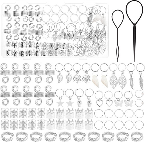 Pezzi anelli dreadlock - anelli,