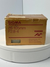 Sigma Zoom 28-105 mm f/2.8-4D