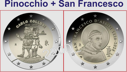 Italia 2026 monete - , 2€
