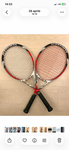 Coppia racchette wilson blx - racchette,