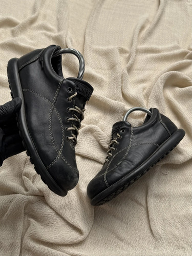 Sneakers vintage camper pelle