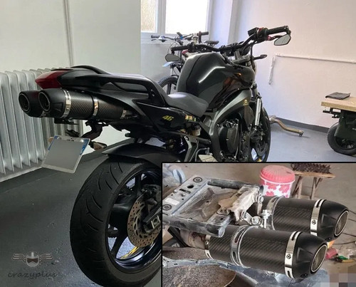 Silenziatore tubo scarico mid