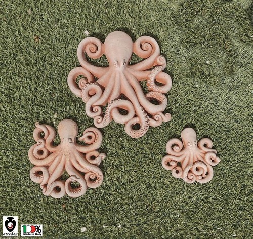 Polpo decorazione parete