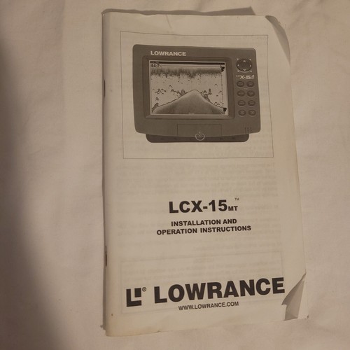Oem lowrance lcx 15mt - lowrance, lcx-15mt