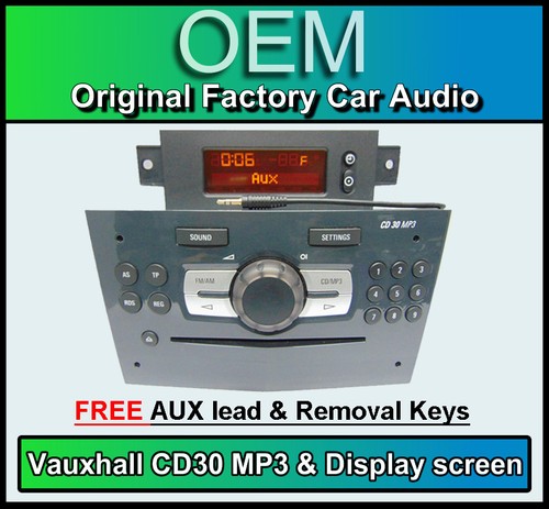 Vauxhall corsa cd30 lettore - vauxhall,
