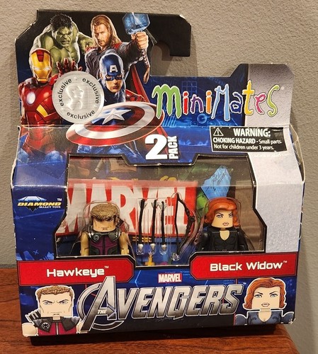 Minimates hawkeye black - minimates, &