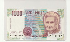 MILLE LIRE MONTESSORI XA